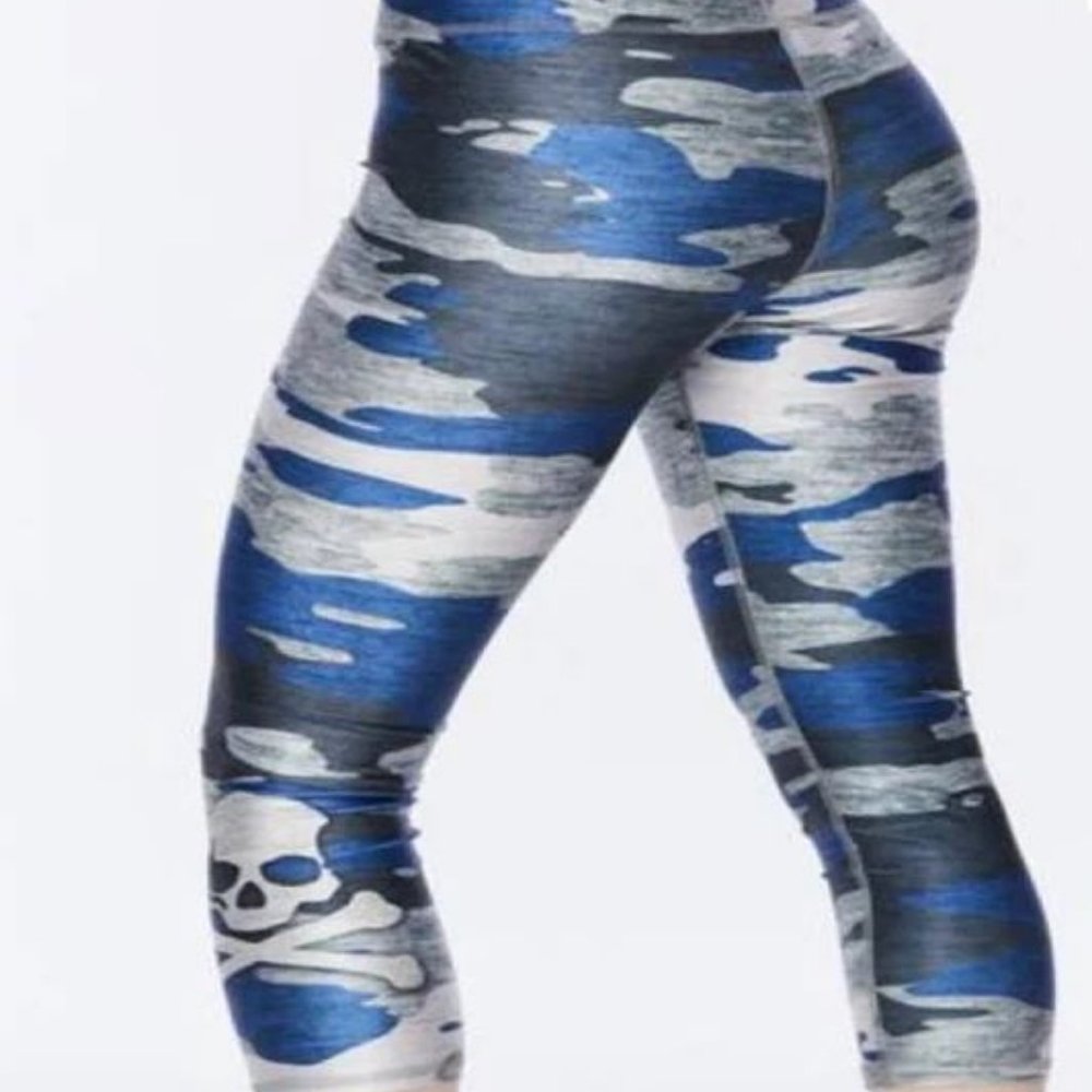 Terez x SoulCycle Camo Leggings